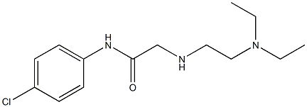 N-(4-chlorophenyl)-2-{[2-(diethylamino)ethyl]amino}acetamide