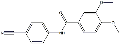 N-(4-cyanophenyl)-3,4-dimethoxybenzamide|