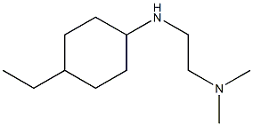 N'-(4-ethylcyclohexyl)-N,N-dimethylethane-1,2-diamine Struktur