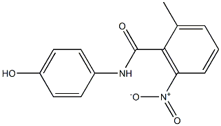 N-(4-hydroxyphenyl)-2-methyl-6-nitrobenzamide Structure