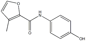 N-(4-hydroxyphenyl)-3-methylfuran-2-carboxamide Structure