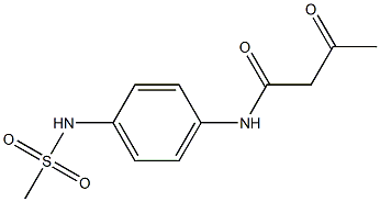 N-(4-methanesulfonamidophenyl)-3-oxobutanamide