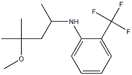  N-(4-methoxy-4-methylpentan-2-yl)-2-(trifluoromethyl)aniline