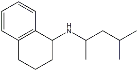 N-(4-methylpentan-2-yl)-1,2,3,4-tetrahydronaphthalen-1-amine|