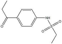 N-(4-propanoylphenyl)ethane-1-sulfonamide