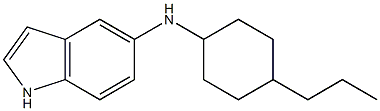 N-(4-propylcyclohexyl)-1H-indol-5-amine