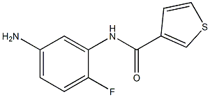  N-(5-amino-2-fluorophenyl)thiophene-3-carboxamide