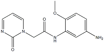 N-(5-amino-2-methoxyphenyl)-2-(2-oxopyrimidin-1(2H)-yl)acetamide