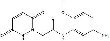 N-(5-amino-2-methoxyphenyl)-2-(3,6-dioxo-3,6-dihydropyridazin-1(2H)-yl)acetamide|