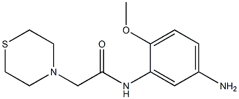 N-(5-amino-2-methoxyphenyl)-2-(thiomorpholin-4-yl)acetamide