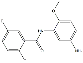 N-(5-amino-2-methoxyphenyl)-2,5-difluorobenzamide Structure