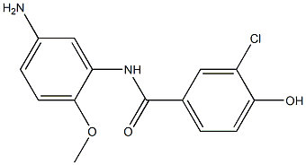 N-(5-amino-2-methoxyphenyl)-3-chloro-4-hydroxybenzamide
