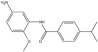 N-(5-amino-2-methoxyphenyl)-4-(propan-2-yl)benzamide