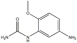 N-(5-amino-2-methoxyphenyl)urea Structure