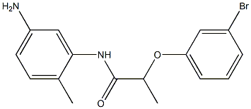  N-(5-amino-2-methylphenyl)-2-(3-bromophenoxy)propanamide