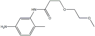 N-(5-amino-2-methylphenyl)-3-(2-methoxyethoxy)propanamide