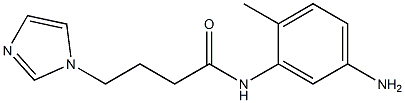 N-(5-amino-2-methylphenyl)-4-(1H-imidazol-1-yl)butanamide Struktur