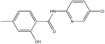  N-(5-chloropyridin-2-yl)-2-hydroxy-4-methylbenzamide