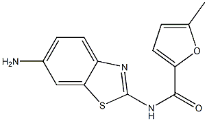  N-(6-amino-1,3-benzothiazol-2-yl)-5-methylfuran-2-carboxamide