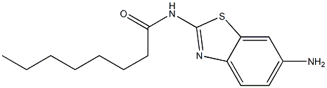 N-(6-amino-1,3-benzothiazol-2-yl)octanamide|