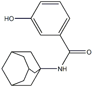 N-(adamantan-1-yl)-3-hydroxybenzamide Structure