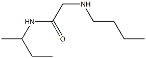 N-(butan-2-yl)-2-(butylamino)acetamide