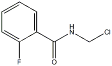 N-(chloromethyl)-2-fluorobenzamide 结构式