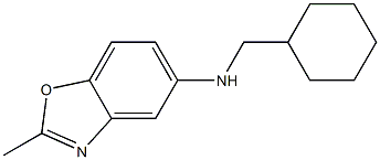  N-(cyclohexylmethyl)-2-methyl-1,3-benzoxazol-5-amine