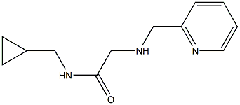  N-(cyclopropylmethyl)-2-[(pyridin-2-ylmethyl)amino]acetamide