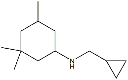 N-(cyclopropylmethyl)-3,3,5-trimethylcyclohexan-1-amine Structure