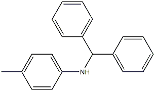 N-(diphenylmethyl)-4-methylaniline Structure