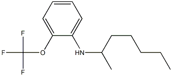 N-(heptan-2-yl)-2-(trifluoromethoxy)aniline Structure