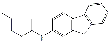 N-(heptan-2-yl)-9H-fluoren-2-amine Struktur