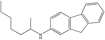 N-(heptan-2-yl)-9H-fluoren-2-amine Structure