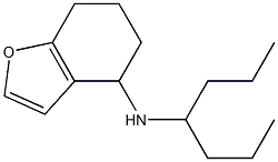 N-(heptan-4-yl)-4,5,6,7-tetrahydro-1-benzofuran-4-amine,,结构式