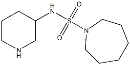 N-(piperidin-3-yl)azepane-1-sulfonamide Struktur