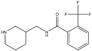 N-(piperidin-3-ylmethyl)-2-(trifluoromethyl)benzamide Structure