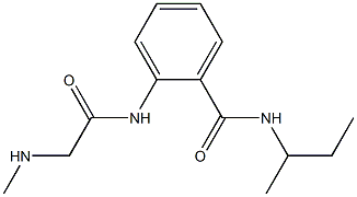 N-(sec-butyl)-2-{[(methylamino)acetyl]amino}benzamide