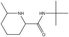 N-(tert-butyl)-6-methylpiperidine-2-carboxamide Structure