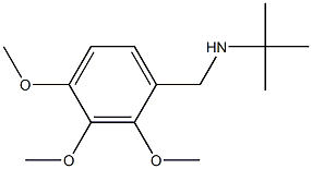 N-(tert-butyl)-N-(2,3,4-trimethoxybenzyl)amine Structure