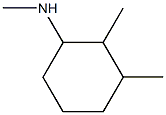 N,2,3-trimethylcyclohexan-1-amine,,结构式