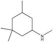 N,3,3,5-tetramethylcyclohexan-1-amine 化学構造式