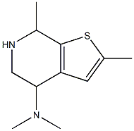 N,N,2,7-tetramethyl-4H,5H,6H,7H-thieno[2,3-c]pyridin-4-amine