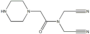 N,N-bis(cyanomethyl)-2-(piperazin-1-yl)acetamide