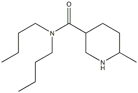 N,N-dibutyl-6-methylpiperidine-3-carboxamide