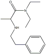 N,N-diethyl-2-[(2-phenylethyl)amino]propanamide|