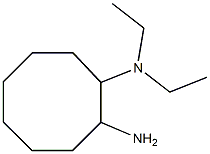 N,N-diethylcyclooctane-1,2-diamine Structure