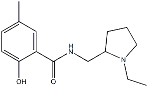N-[(1-ethylpyrrolidin-2-yl)methyl]-2-hydroxy-5-methylbenzamide