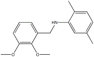 N-[(2,3-dimethoxyphenyl)methyl]-2,5-dimethylaniline Structure