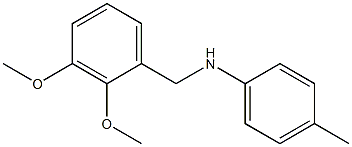 N-[(2,3-dimethoxyphenyl)methyl]-4-methylaniline